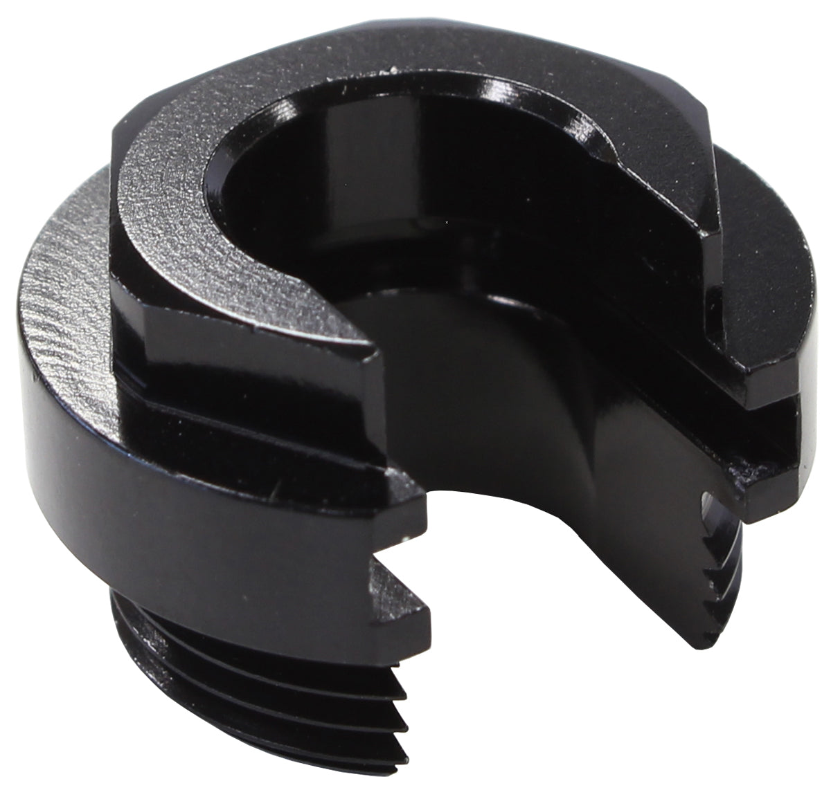 Push-On EFI Retaining Locking Collar   Black Finish