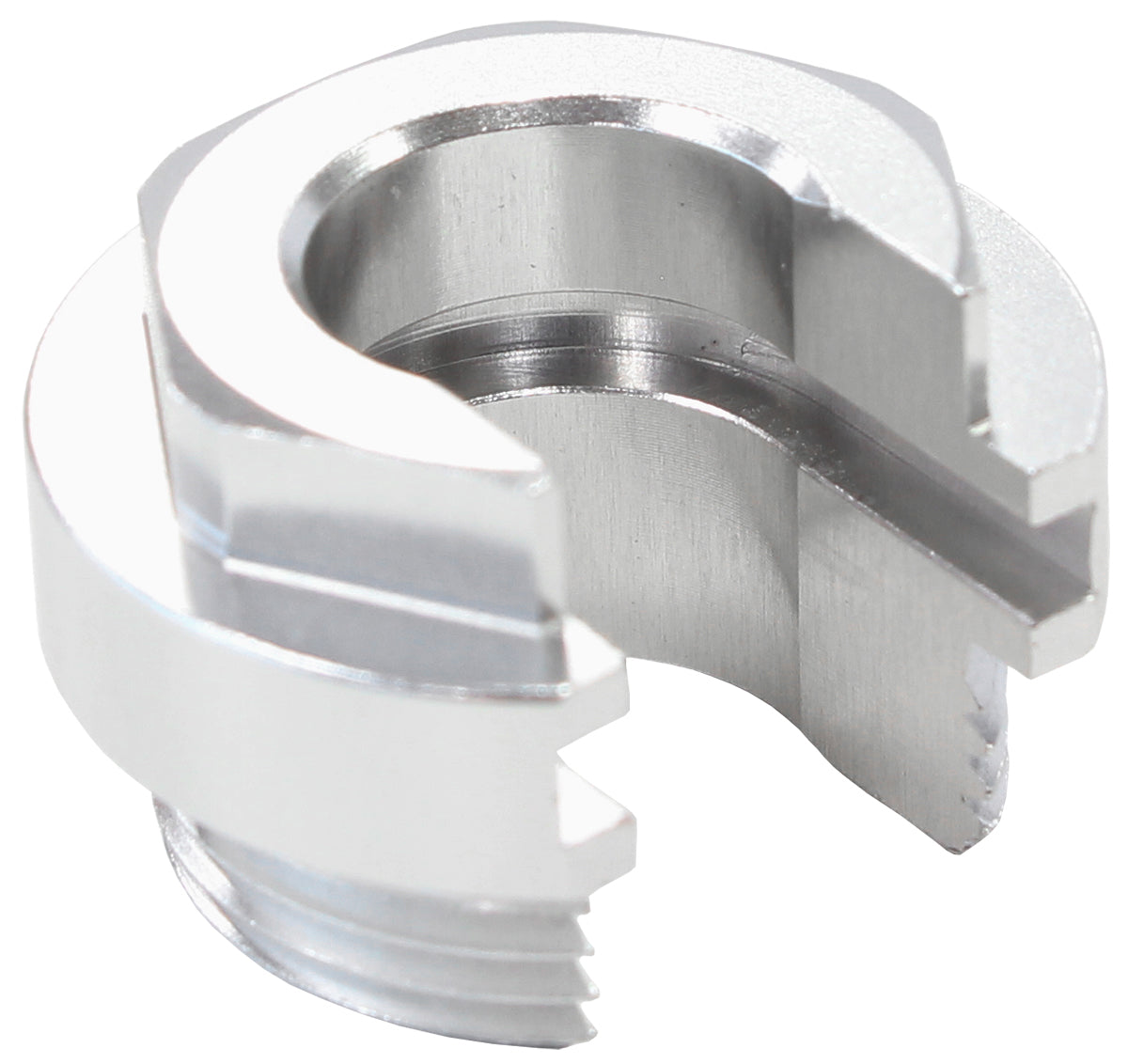 Push-On EFI Retaining Locking Collar   Silver Finish