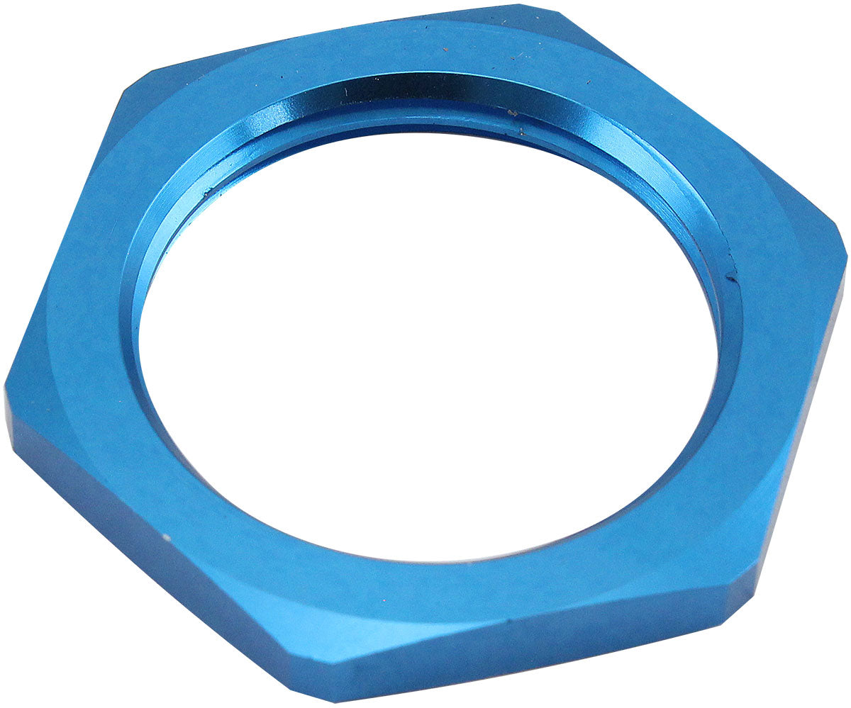 Replacement -20AN Half Nut for all Bulkheads - Blue Finish  Sold Individually