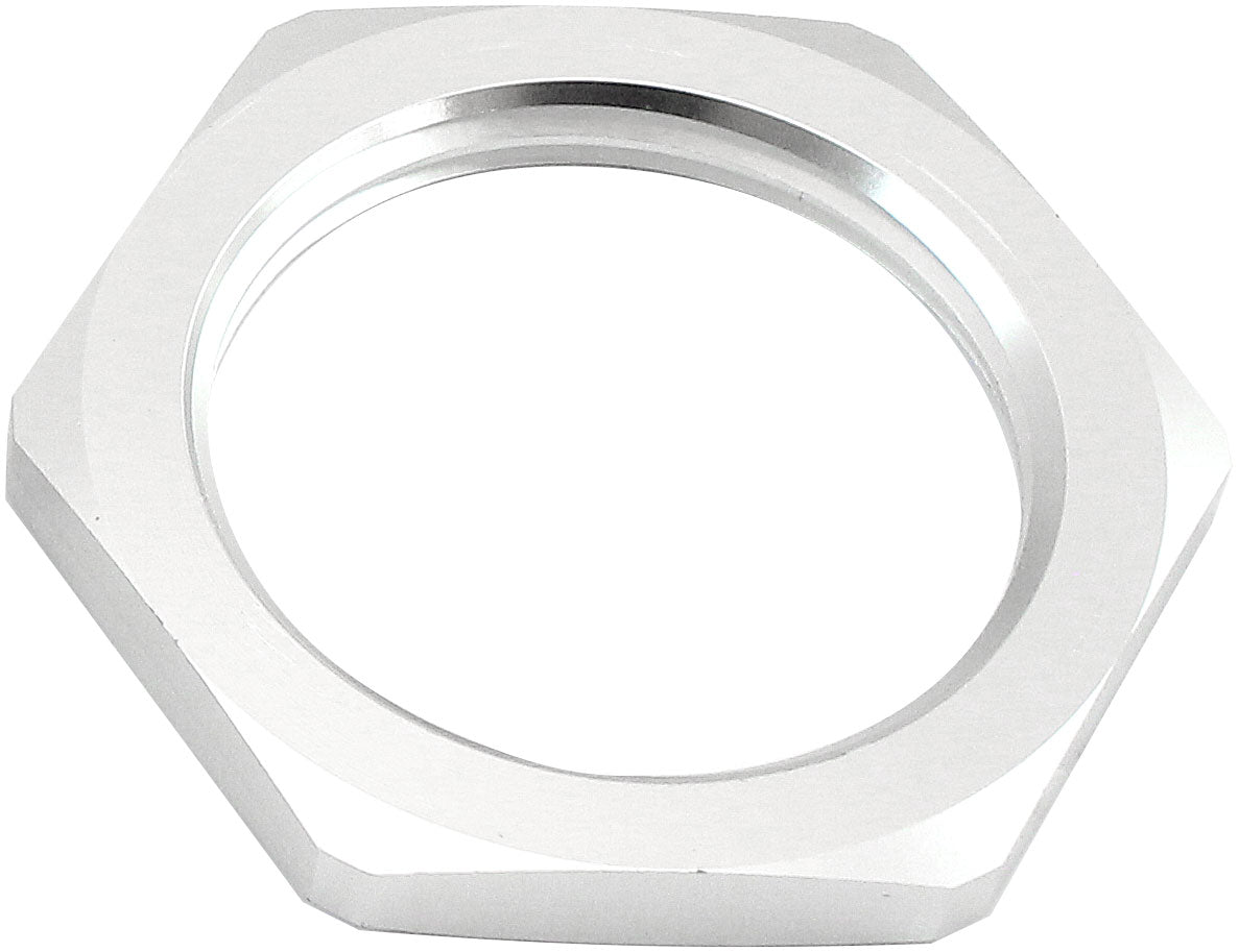 Replacement -20AN Half Nut for all Bulkheads - Silver Finish  Sold Individually