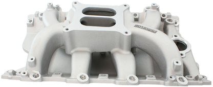 Holden 304 EFI Air Gap Dual Plane Intake Manifold, Natural Cast Finish   1500 - 6500 RPM, Square Bore Carburettor Pad, Non-EGR