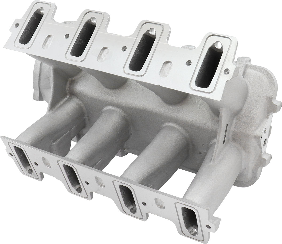 Aeroflow GM LS Cathedral Port Hi Rise EFI Modular Intake Manifold, Natural Cast Finish   Suit 102mm/105mm Throttle Body & 14mm Short & Full Length Injectors