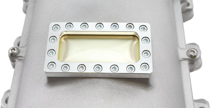 Aeroflow GM LS Cathedral Port Hi Rise EFI Modular Intake Manifold, Natural Cast Finish   Suit 102mm/105mm Throttle Body & 14mm Short & Full Length Injectors