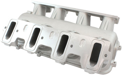 Low Rise NON-EFI GM LS Cathedral Port Intake Manifold Base, Natural Cast Finish   Suit Modular Intake Manifolds