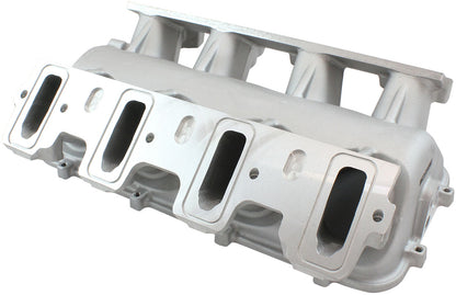 Low Rise EFI GM LS Cathedral Port Intake Manifold Base, Natural Cast Finish   Suit Modular Intake Manifolds
