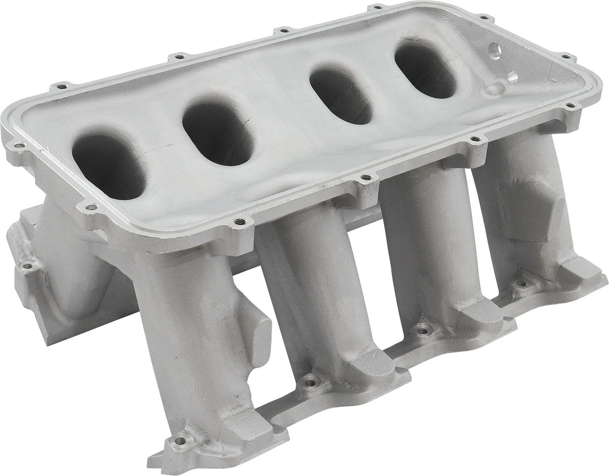 Aeroflow Hi Rise NON-EFI GM LS Cathedral Port Intake Manifold Base, Natural Cast Finish   Suit Modular Intake Manifolds