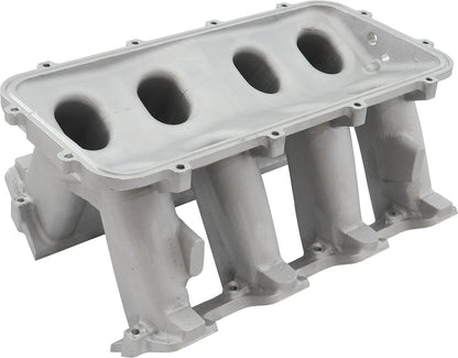 Aeroflow Hi Rise NON-EFI GM LS Cathedral Port Intake Manifold Base, Natural Cast Finish   Suit Modular Intake Manifolds
