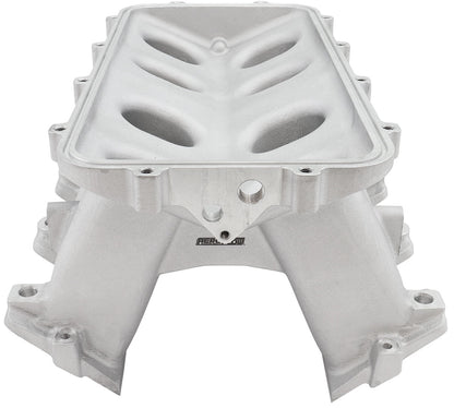 Aeroflow Hi Rise EFI GM LS Cathedral Port Intake Manifold Base, Natural Cast Finish   Suit Modular Intake Manifolds