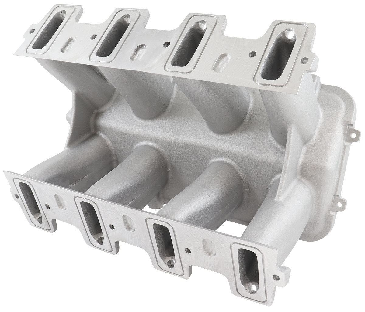 Aeroflow Hi Rise EFI GM LS Cathedral Port Intake Manifold Base, Natural Cast Finish   Suit Modular Intake Manifolds