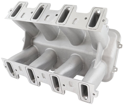 Aeroflow Hi Rise EFI GM LS Cathedral Port Intake Manifold Base, Natural Cast Finish   Suit Modular Intake Manifolds