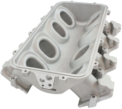 Low Rise NON-EFI GM LS Rectangle Port Intake Manifold Base, Natural Cast Finish   Suit Modular Intake Manifolds