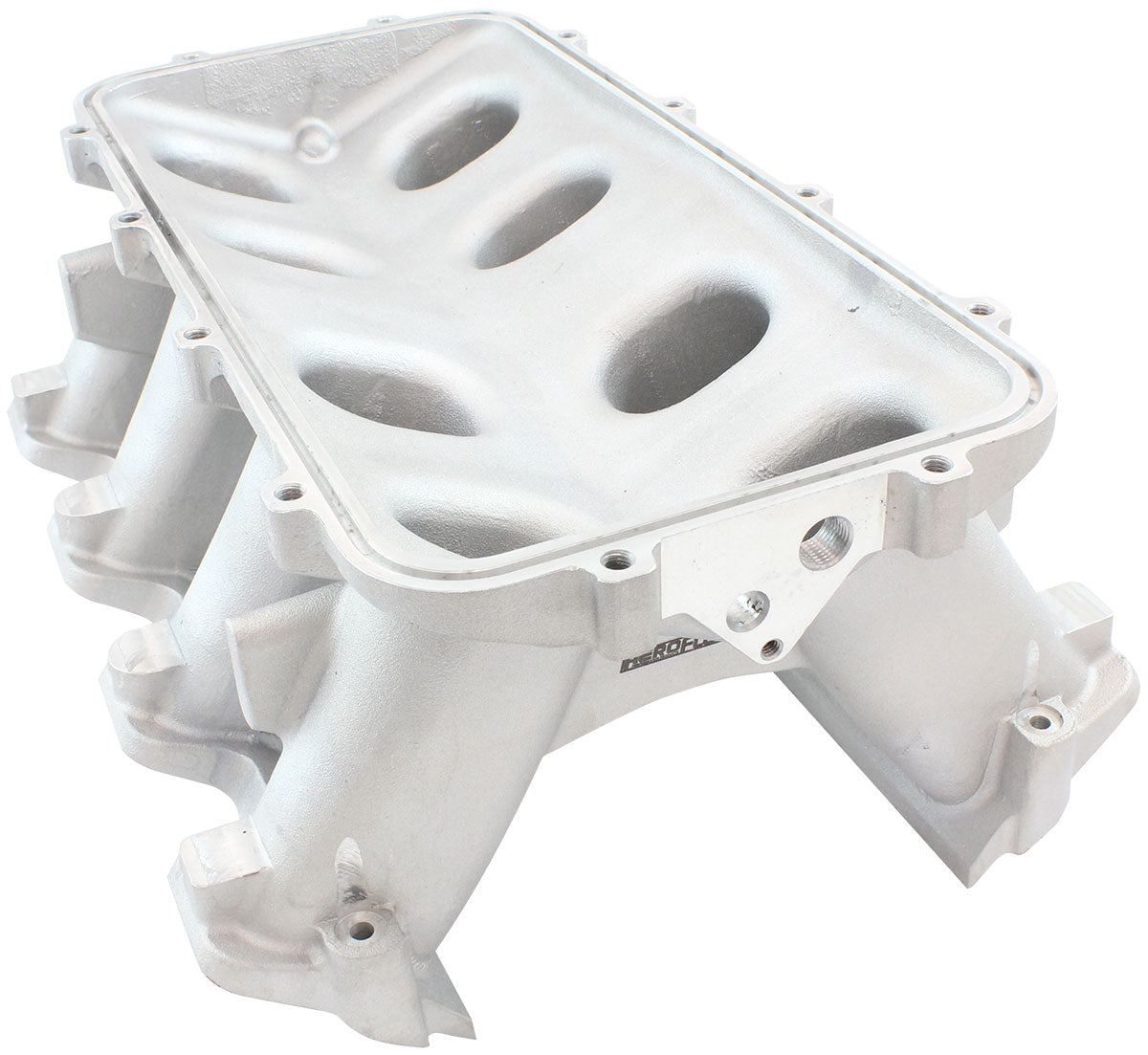 Hi Rise NON-EFI GM LS Rectangle Port Intake Manifold Base, Natural Cast Finish   Suit Modular Intake Manifolds