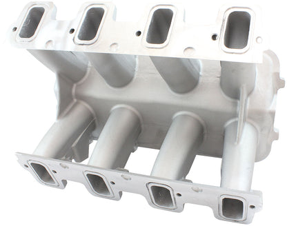Hi Rise NON-EFI GM LS Rectangle Port Intake Manifold Base, Natural Cast Finish   Suit Modular Intake Manifolds