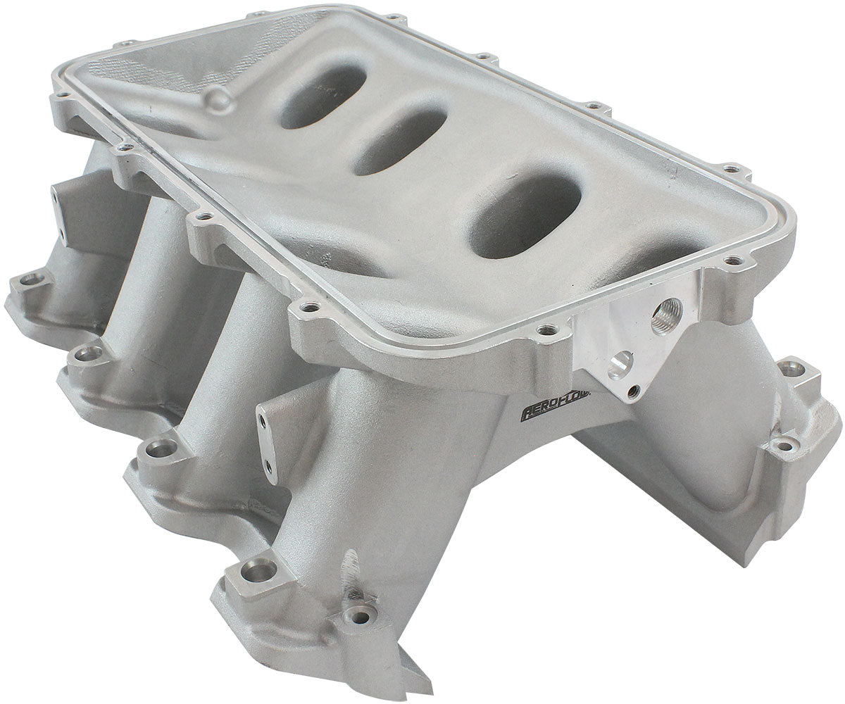 Hi Rise EFI GM LS Rectangle Port Intake Manifold Base, Natural Cast Finish   Suit Modular Intake Manifolds