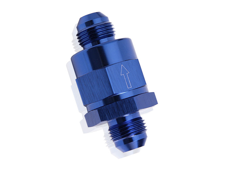 Inline Check Valve -16AN    Blue Finish