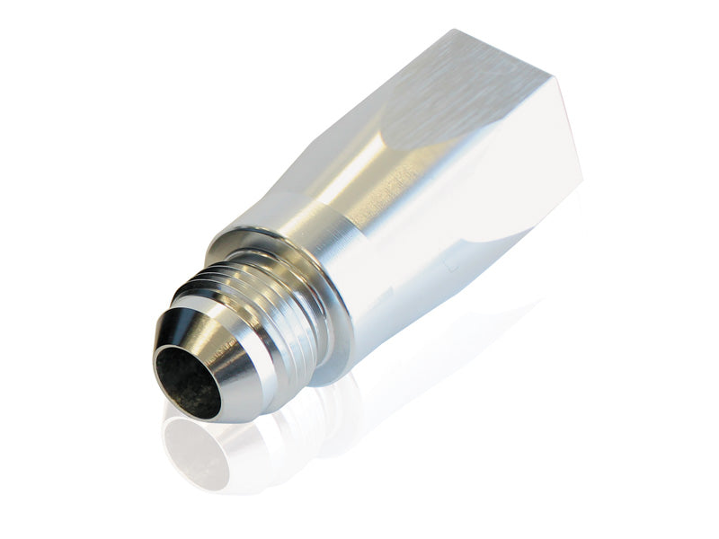 Adjustable Check Valve -8AN   Silver Finish. Male to Female AN Outlets