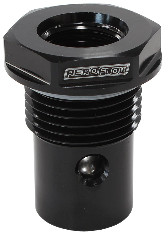 Roll Over Valve -12AN   Black Finish, Suit Aeroflow Fuel Cells, -12 Male ORB to -8 Female ORB