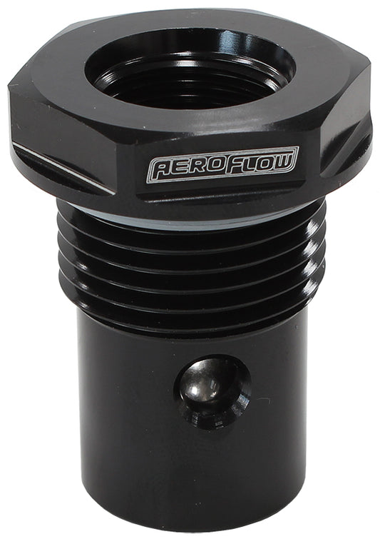 Roll Over Valve -12AN   Black Finish, Suit Aeroflow Fuel Cells, -12 Male ORB to -8 Female ORB