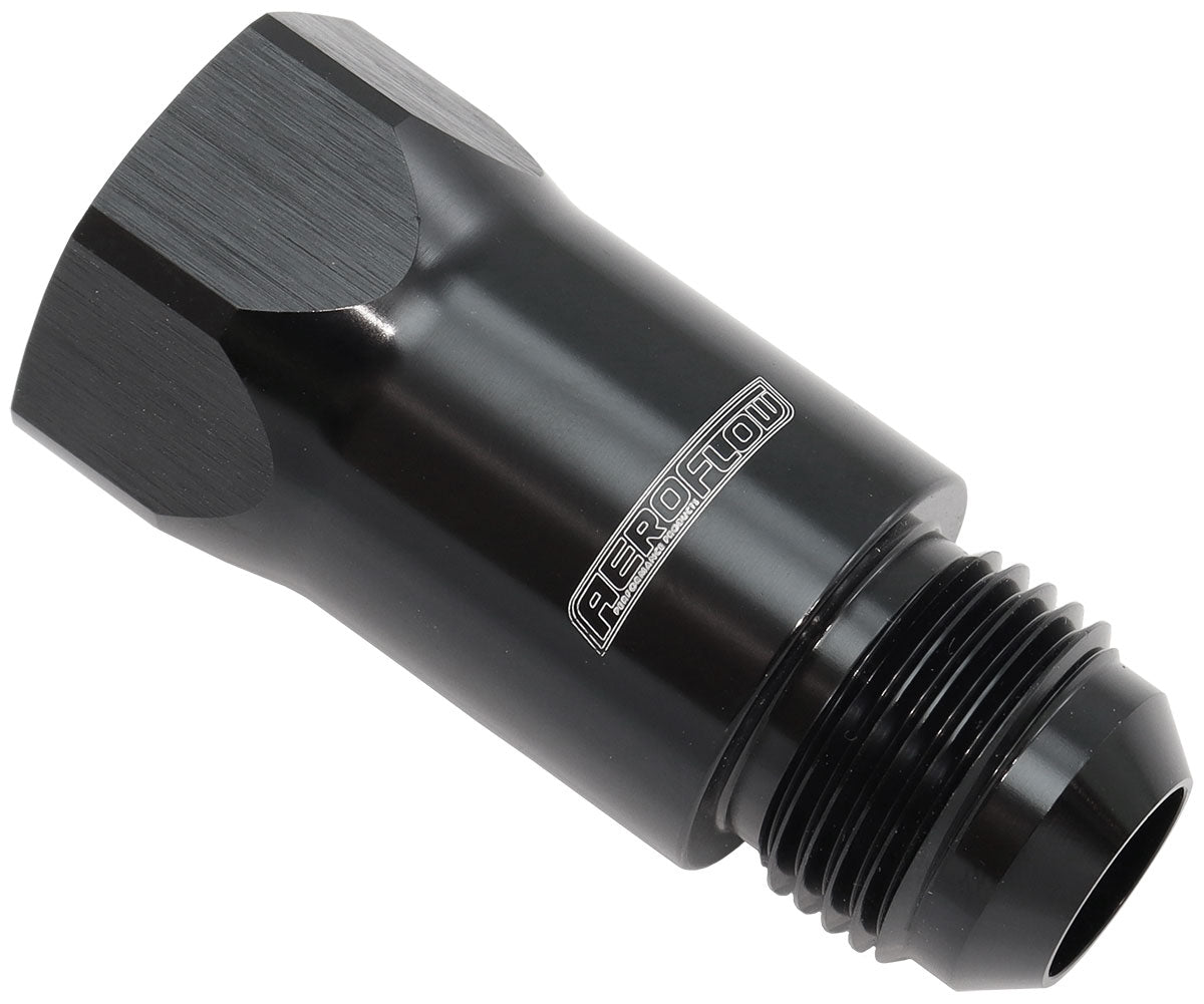 Aeroflow Roll Over Valve -10AN   Black Finish. -10 Female ORB to -10 Male AN
