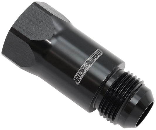 Aeroflow Roll Over Valve -10AN   Black Finish. -10 Female ORB to -10 Male AN