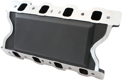 Ford 351 Cleveland Air Gap Dual Plane Intake Manifold, Black Finish   1500 - 6500 RPM, Square Bore Carburettor Pad, Non-EGR, Suits both 2V, 3V & 4V