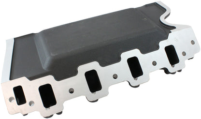 Holden 304 EFI Air Gap Dual Plane Intake Manifold, Black Finish   1500 - 6500 RPM, Square Bore Carburettor Pad, Non-EGR