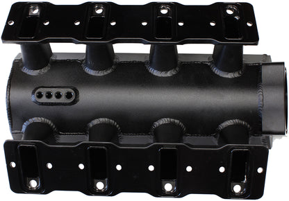 Aeroflow GM LS1/LS2 Sheet Metal Intake Manifold with Fuel Rail and Mounting Kit   Suit 102mm Throttle Bodies and Cathedral Port Cylinder Heads