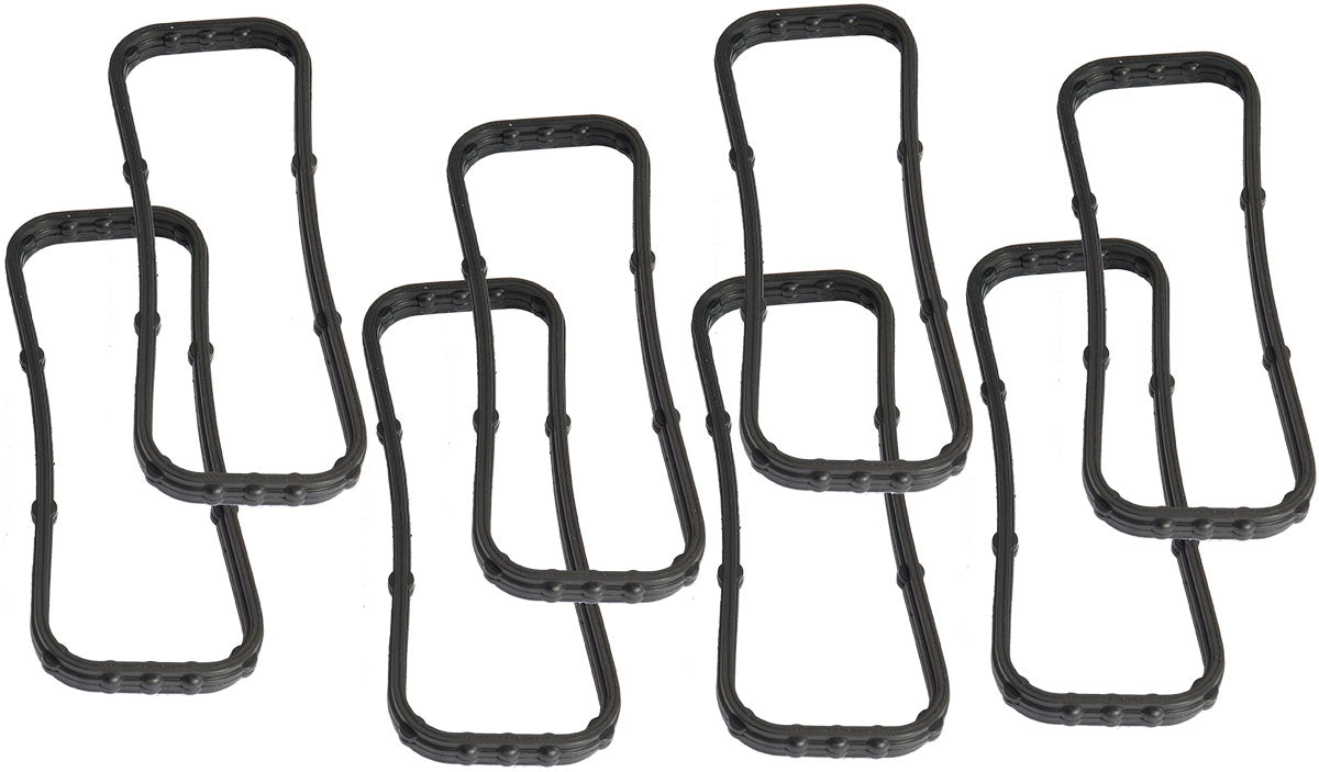 GM LS Cathedral IntakeO-Ring Gasket Set   Suit LS1, LS2 engines, 8Piece Set