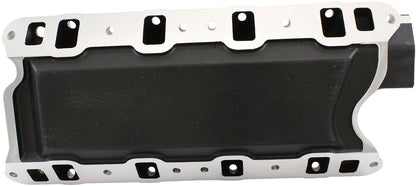 SB Ford 289-302 Windsor EFI Air Gap Single Plane Intake Manifold, Black Finish   2500 - 7500 RPM, Square Bore Carburettor Pad, Non-EGR