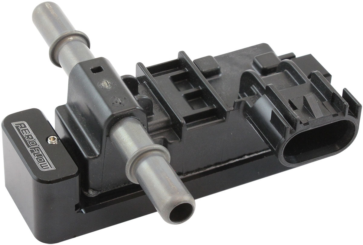 Flex Fuel / E85 Content Sensor Mounting Bracket   Black Finish