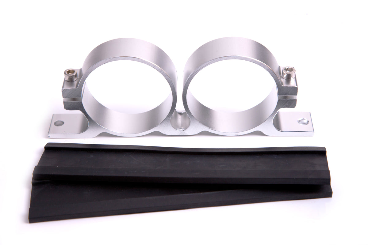 Bosch Dual Fuel Pump Bracket (Silver)