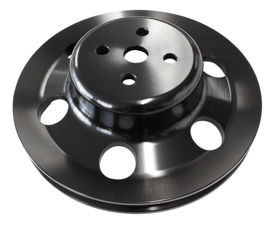 Billet Water Pump Pulley    Black Finish. Suit Ford 302-351C 4-Bolt