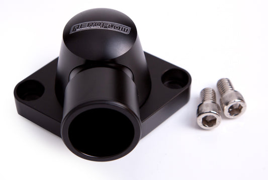 Billet Thermostat Housing - Black   Suit SB, BB Chevy, (Swivel)