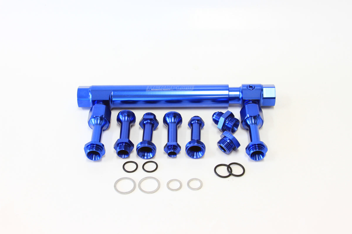 Adjustable Billet Fuel Log    Blue Finish