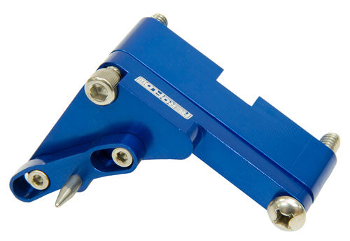7" Adjustable Timing Pointer - Blue   Suits Big Block Chevy