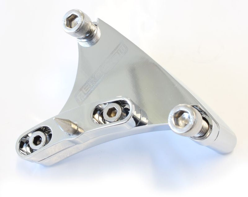 8" Adjustable Timing Pointer - Chrome    Suits Small Block Chevy