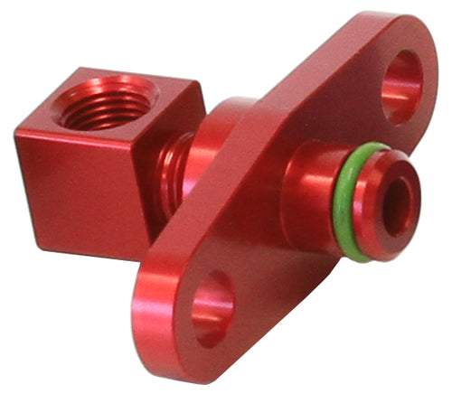 Fuel Rail Adapter (Red)   Suit Mitsubishi EVO 10 with 40mm Centres