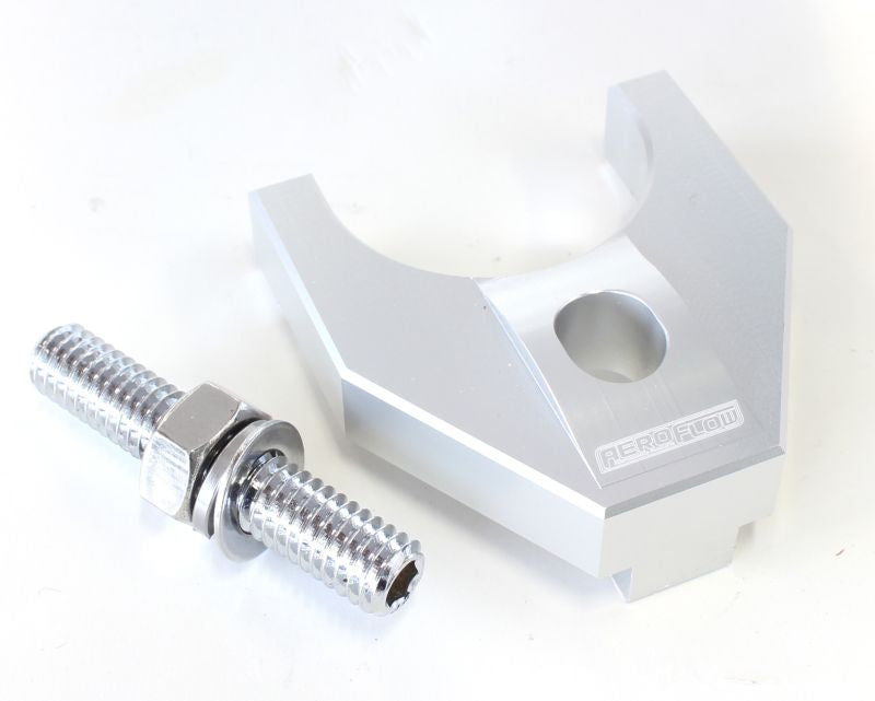 Billet Distributor Hold Down Clamp - Silver   Suit Ford 302-351C