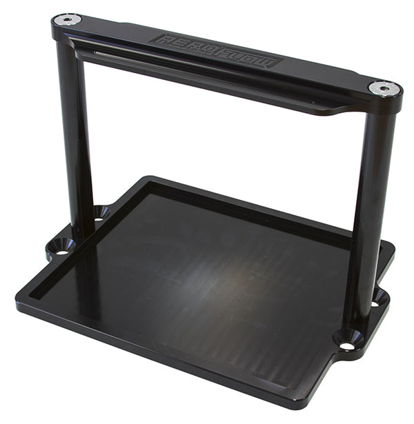Billet Aluminium Battery Trays   Suit Odyssey ODPC1200 battery, Black finish