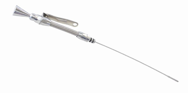 Stainless Steel Flexible Engine Dipstick    suit SB Chevy (Early Model Passenger Side)