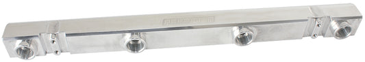 Mitsubishi Evolution 4-9 4G63 Billet EFI Fuel Rails- Polished  Suit 14mm Full Length Fuel Injectors, -8ORB Ports