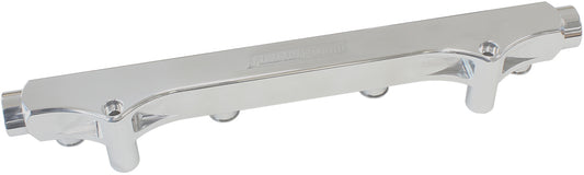 VW and Audi 1.8L 20v Billet EFI Fuel Rail - Polished  Suit 14mm Full Length Fuel Injectors, -8ORB Ports