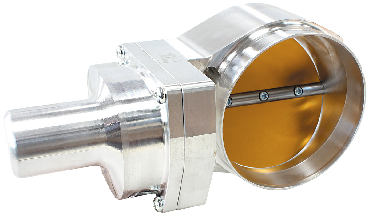Aeroflow 102mm Fly-By-Wire Throttle Body    Polished Finish, Suit GM LS Series Engines