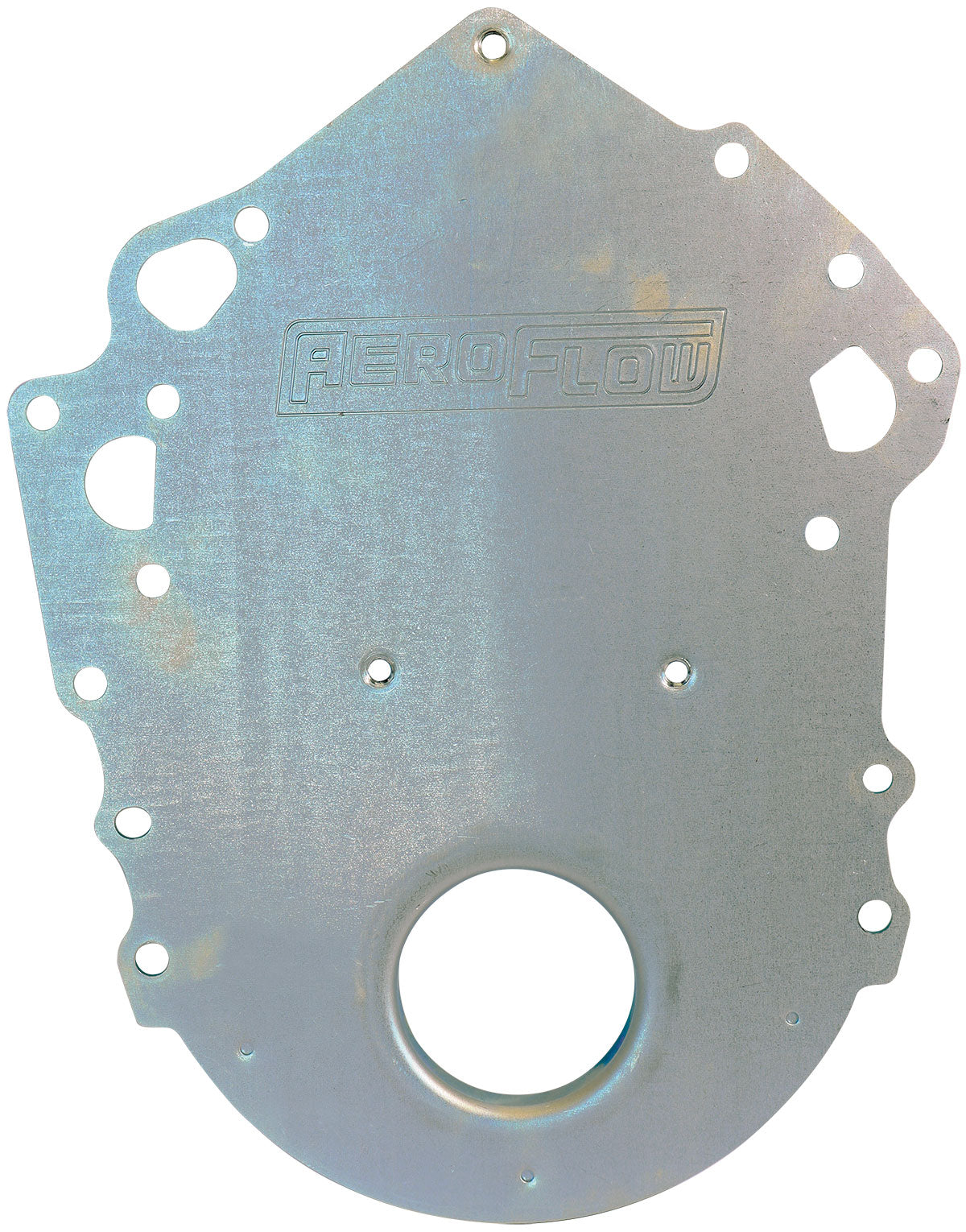 Ford 302-351 ClevelandSteel Timing Cover    Blue Zinc Coating Finish