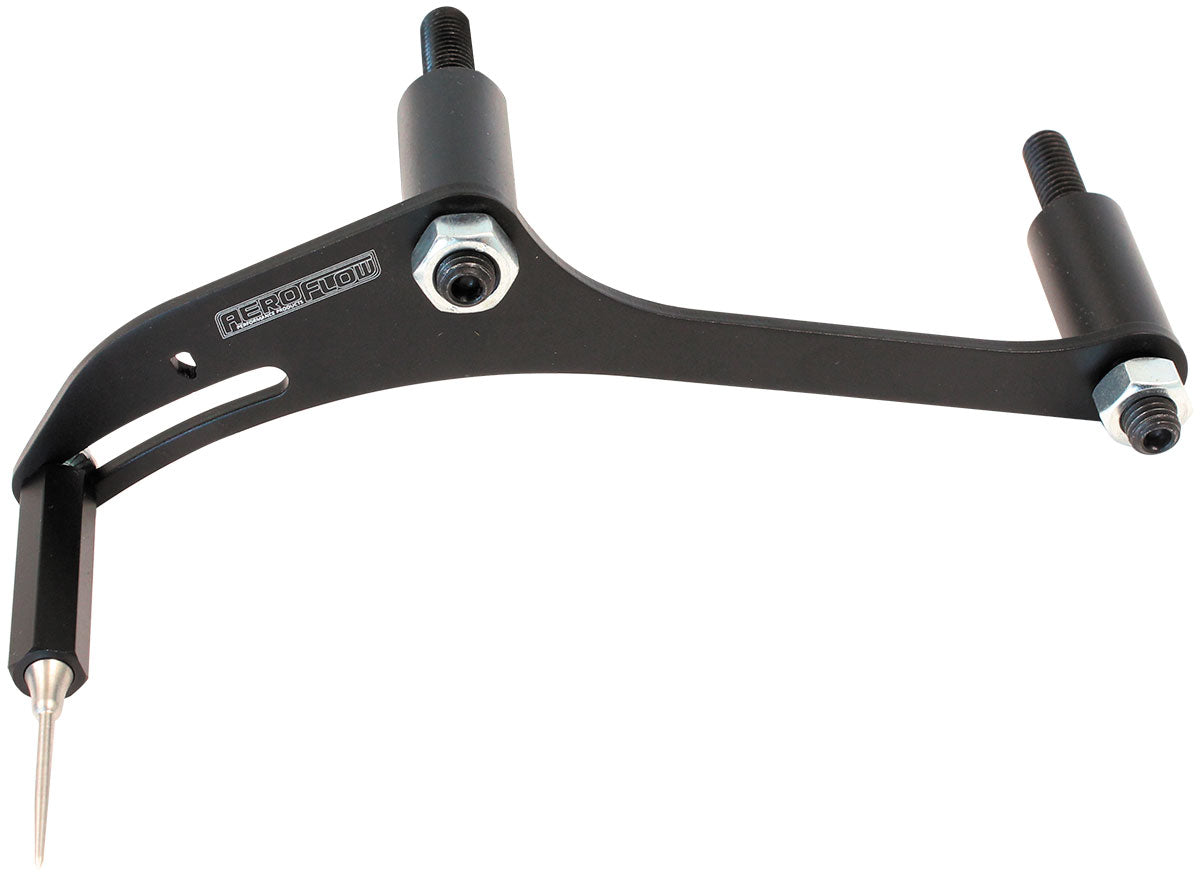 Billet GM LS1 Timing Pointer  Suits 6.75" and 7.50" Harmonic Balancer, Black Finish