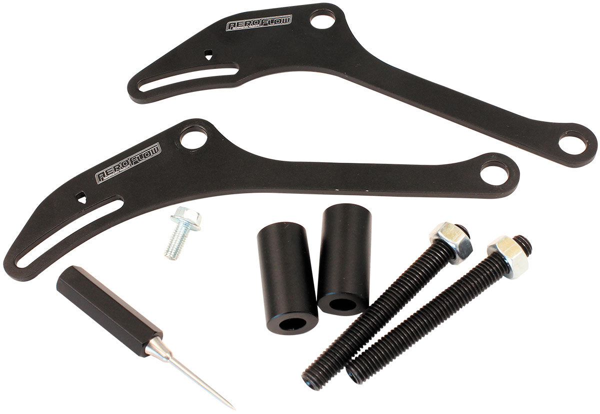 Billet GM LS1 Timing Pointer  Suits 6.75" and 7.50" Harmonic Balancer, Black Finish