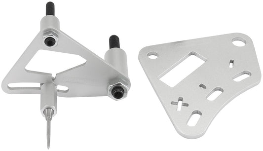 Billet GM LS2 Timing Pointer  Suits 6.75" and 7.50" Harmonic Balancer, Silver Finish