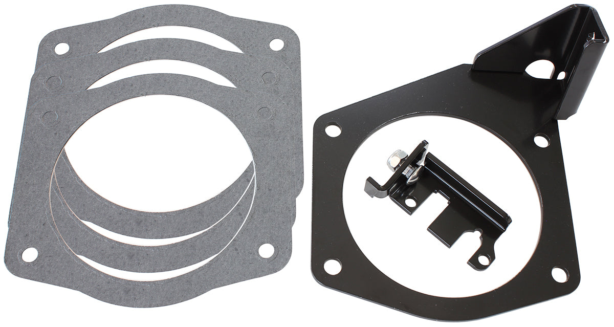 Throttle Cable Bracket  Suit GM LS Series 4-Bolt 95mm ThrottleBodies