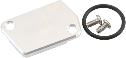 Mass Air Flow Sensor Block Off Delete Plate - Raw Finish   Suit GM LS3, LSA, LT MAF