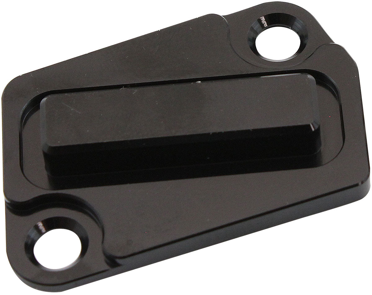Mass Air Flow Sensor Block Off Delete Plate - Black Finish   Suit GM LS3, LSA, LT MAF